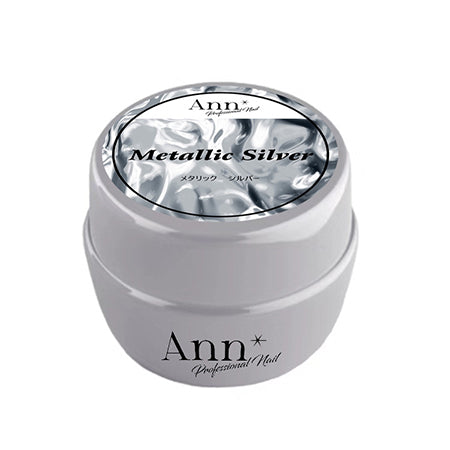 Ann Professional Metallic Color Gel Silver   3g