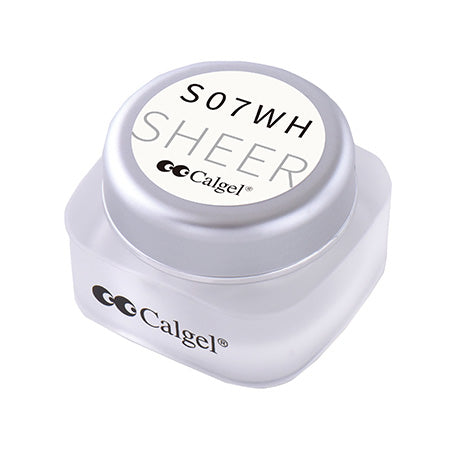 Calgel ◆ Color Gel Plus  Nuance white 2.5g