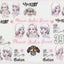 Raviy nail Raviy Nail Sticker Heraherasanzyushi  1sheet