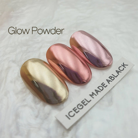 ICE GEL Glow Powder Champagne gold NEW GW3