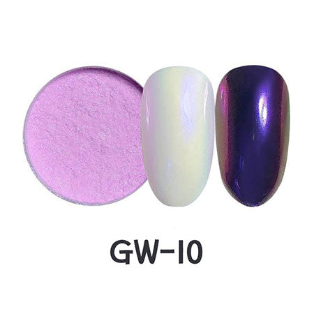 ICE GEL Glow Powder  Pastel Neon Purple GW10