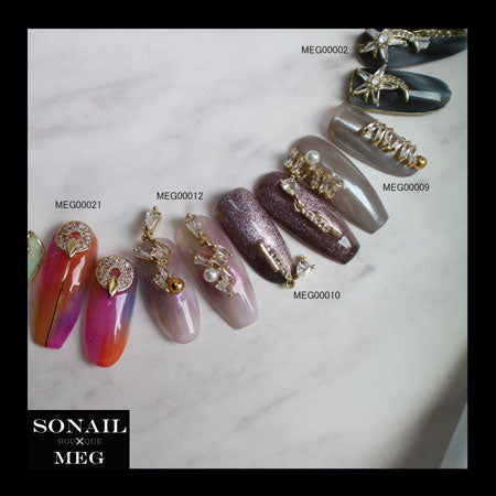 SONAIL Nail Deco Parts  MEG0010  2P