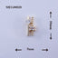 SONAIL Nail Deco Parts  MEG00020  2P