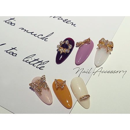 Nail Accessories Sweet Little Papillon  2p