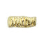 MATIERE Metal bar frills  Gold 6p