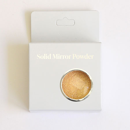 SHAREYDVA Solid Mirror Powder  Orange