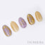 Tsumekira flicka nail arts Produce 3 nordic garden gold