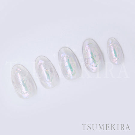 Tsumekira Aurora Holo Produced by Hanako Aurora film seal MODE CUT