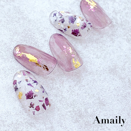 Amaily nail stickers  No. 1-29 Flower flakes