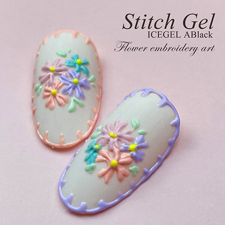 ICE GEL A BLACK  Icing Stitch Gel   S43 Blush 3g