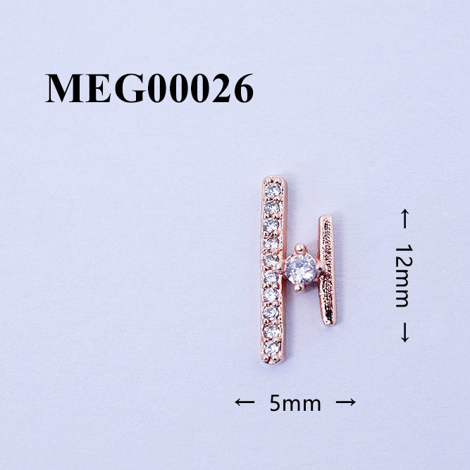 SONAIL Nail Deco Parts  MEG00026  2p