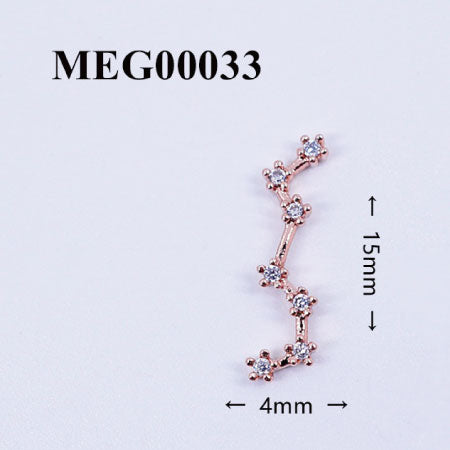 SONAIL Nail Deco Parts  MEG00033  2p