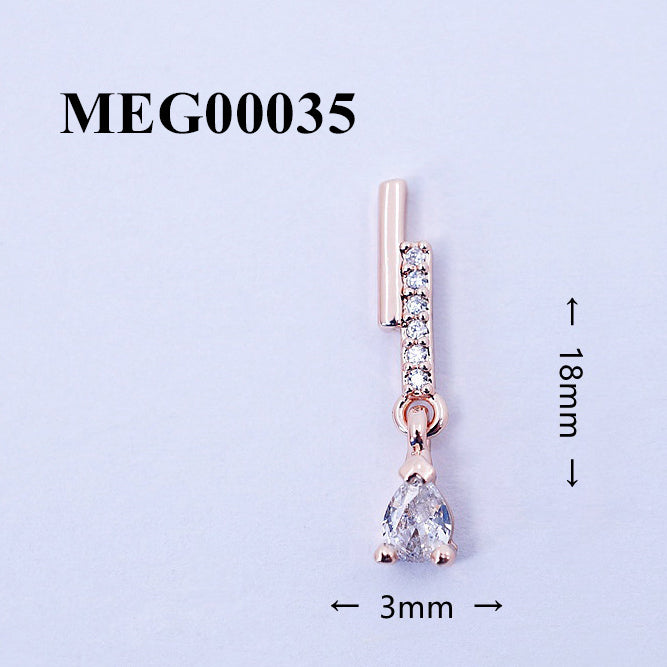 SONAIL Nail Deco Parts  MEG00035  2p