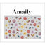 Amaily Nail Stickers  No. 1-33 Pressed flower (antique)