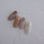 Nail Parfait Metal Studs Assortment  Pink Gold