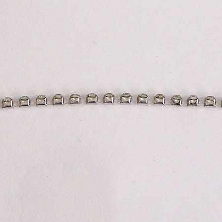 Joias Diamond Stone Chain Crystal / Silver ss12