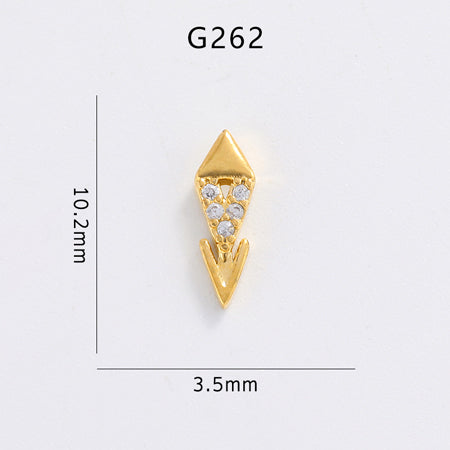 NAILTAS Nail Deco Parts G262 2P