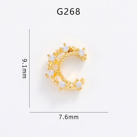 NAILTAS Nail Deco Parts G268 2P