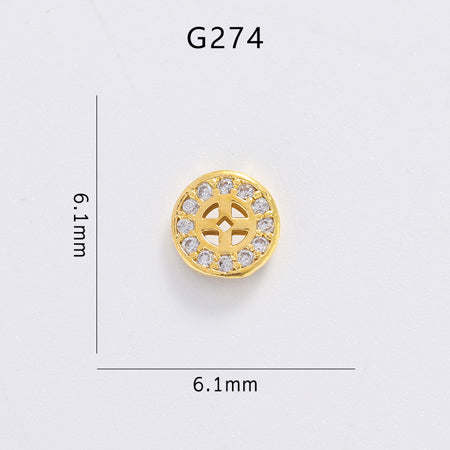 NAILTAS Nail Deco Parts G274 2P