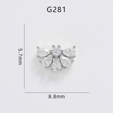 NAILTAS Nail Deco Parts G281 2P