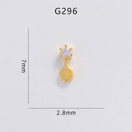 NAILTAS Nail Deco Parts G296 2P