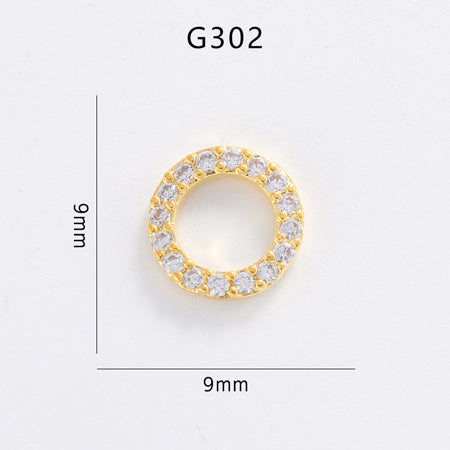 NAILTAS Nail Deco Parts G302 2P