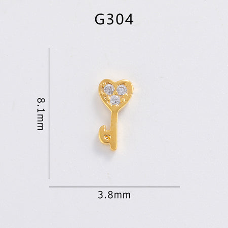 NAILTAS Nail Deco Parts G304 2P