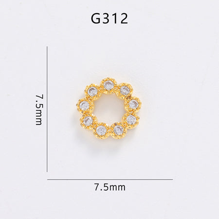 NAILTAS Nail Deco Parts G312 2P