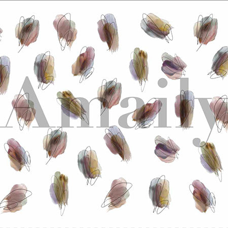 Amaily Nail Sticker  No. 5-41 Overpainting