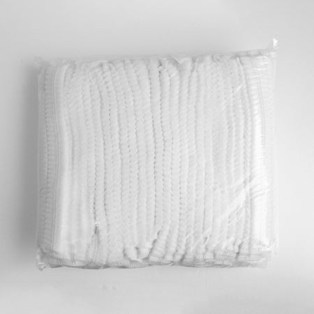 Fifty Visionary Nonwoven Disposable Cap 100 Pieces Of White