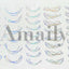 Amaily nail stickers NO. 8-17 French Line 1