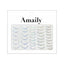 Amaily nail stickers NO. 8-17 French Line 1