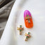 SONAIL x MEG Church Cross Colorful Nail Parts 2p