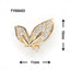 SONAIL PLUS Yamazaki Select Butterfly Wing Bijou Crystal Diamond Gold FY000453 2P