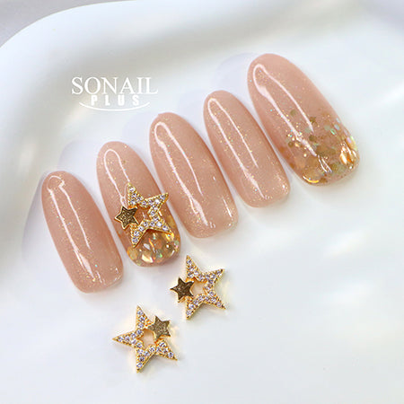 SONAIL PLUS TOMOMI Select Shining Starry Night Metallic Parts  FY000277 2P