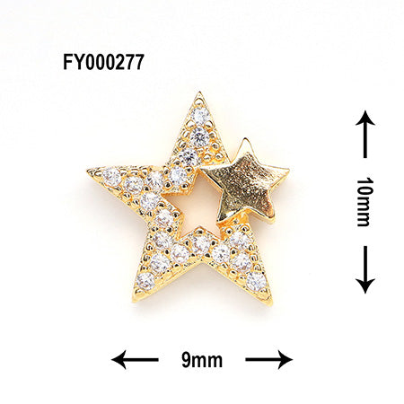 SONAIL PLUS TOMOMI Select Shining Starry Night Metallic Parts  FY000277 2P