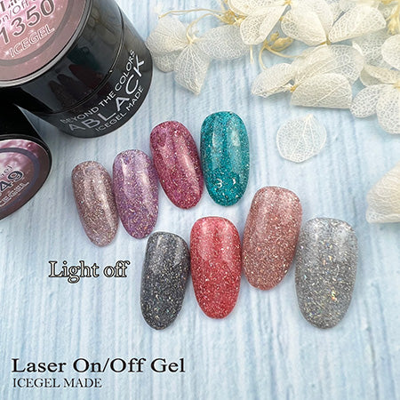 ICE GEL A BLACK laser On-Off Gel 1349 Laser Lavender 3G