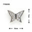 SONAIL Beautiful Pointed Butterfly Silver FY000395 2p