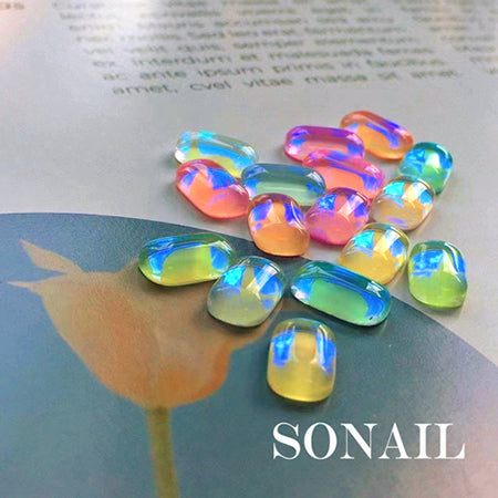 SONAIL Smooth Fake Jelly Glossy Parts S size FY000494 8P