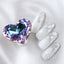 SONAIL PLUS Yamazaki Select BIG Heart One Point Jewel Stone Purple x Blue FY000575 1P