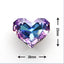 SONAIL PLUS Yamazaki Select BIG Heart One Point Jewel Stone Purple x Blue FY000575 1P