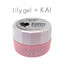 Lily Gel Color Gel KAI Bubble Glitter Collection #BG-01 Star Bubble