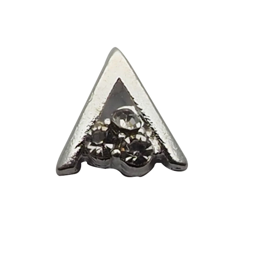 Nail Accessory Wire Triangle Silver Clear