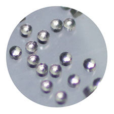 Jewelry-Nail LP-7007 Studded Maru 0.6mm Sliver