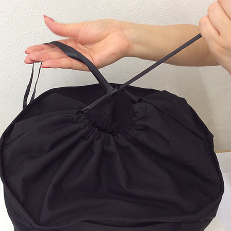 【25988】Soeno Nail Tote Bag Black / Black