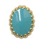 Jewelry-Nail Brion Opal Light Turquoise Frame Gold (SS)