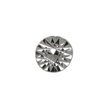 SHAREYDVA nail parts coin studs Silver 2.8mm 20p