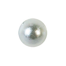 SHAREYDVA White Pearl Half Round 1.5mm 100P