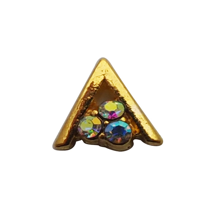 Nail Accessory Wire Triangle Gold Aurora