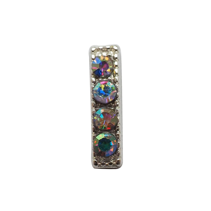 Nail Accessory Metal Bar Aurora Silver